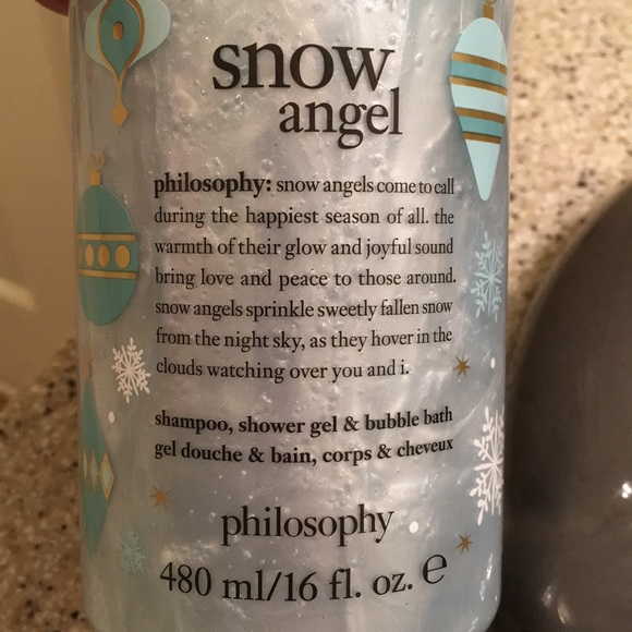 Philosophy Snow Angel Shampoo Shower 16 oz NEW! - Picture 2 of 4